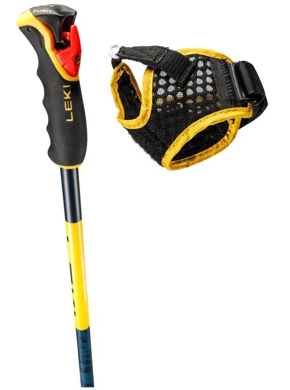 LEKI Kije narciarskie Spitfire Vario 3D denimblue-aegeanblue-mustardyellow 4/6