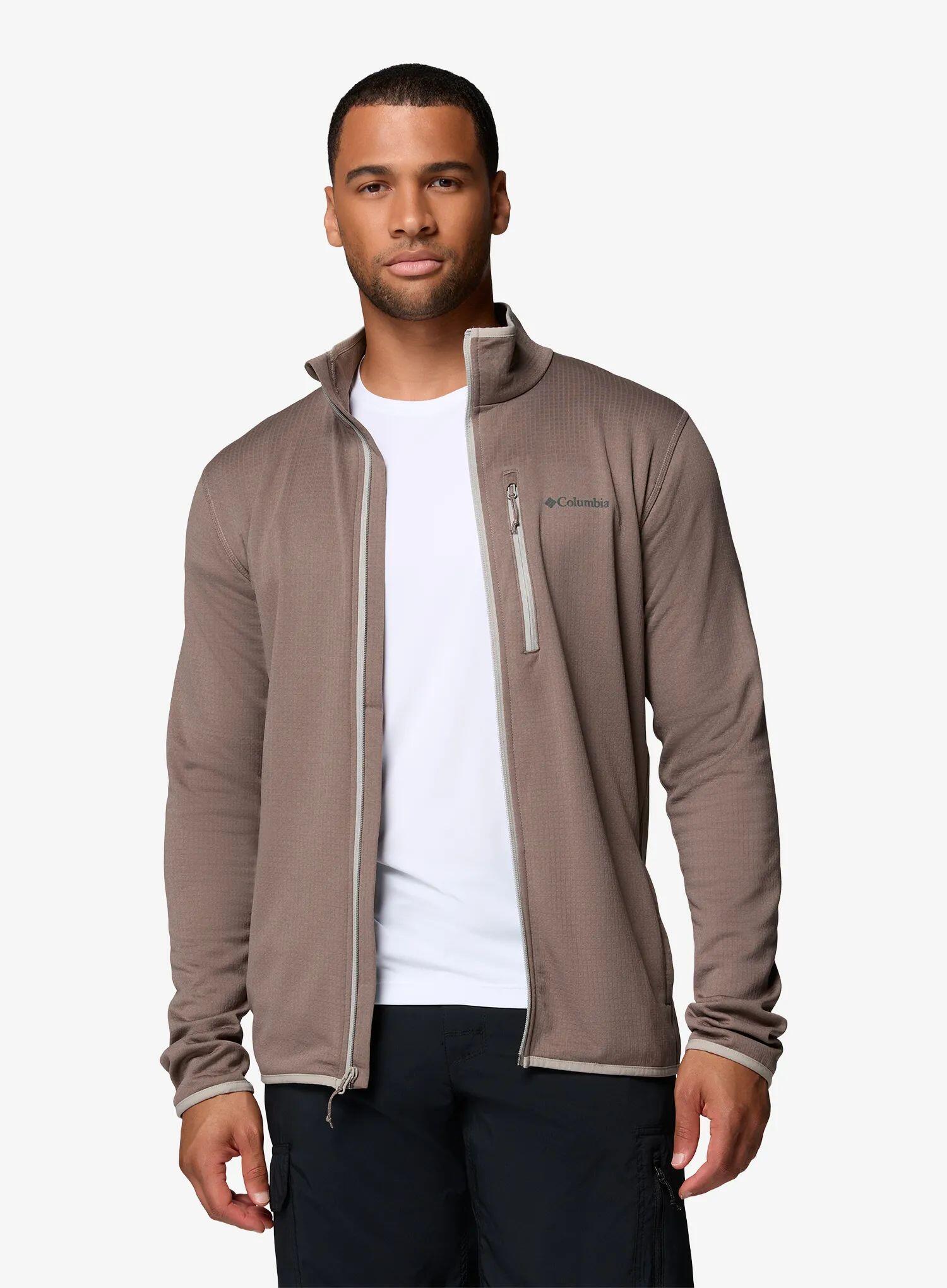 Bluza polarowa męska Columbia Essential Hike Grid Fleece Full Zip 4/7