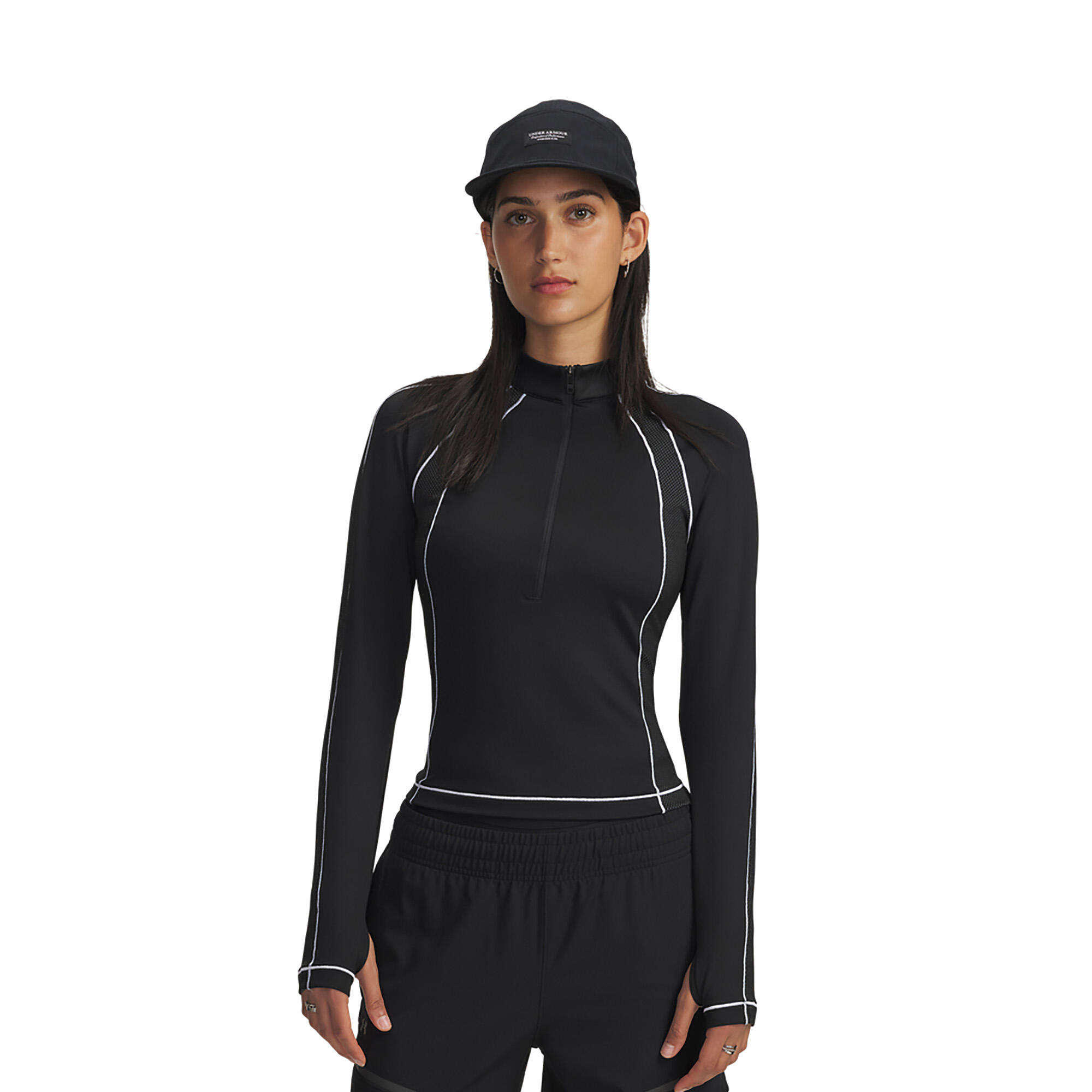 Maglia a maniche lunghe da allenamento da donna Under Armour ColdGear Textured 5/5