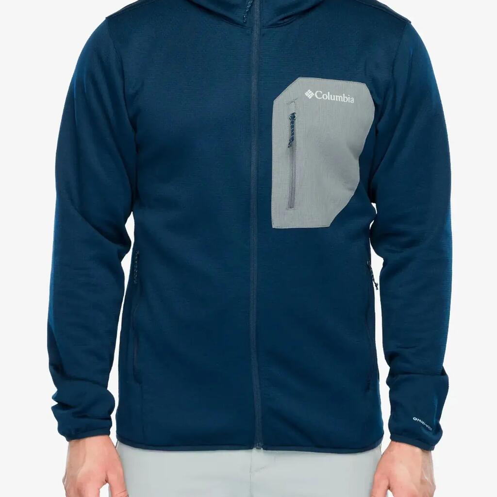 Bluza rozpinana męska Columbia Tall Heights Hooded Grid Fleece Full Zip