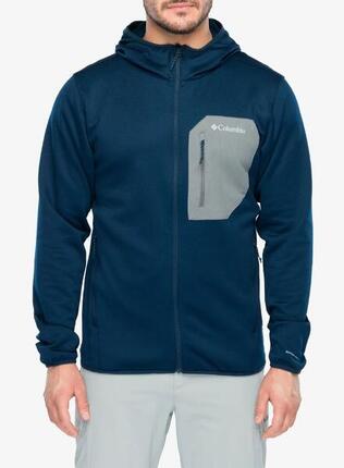 Bluza rozpinana męska Columbia Tall Heights Hooded Grid Fleece Full Zip