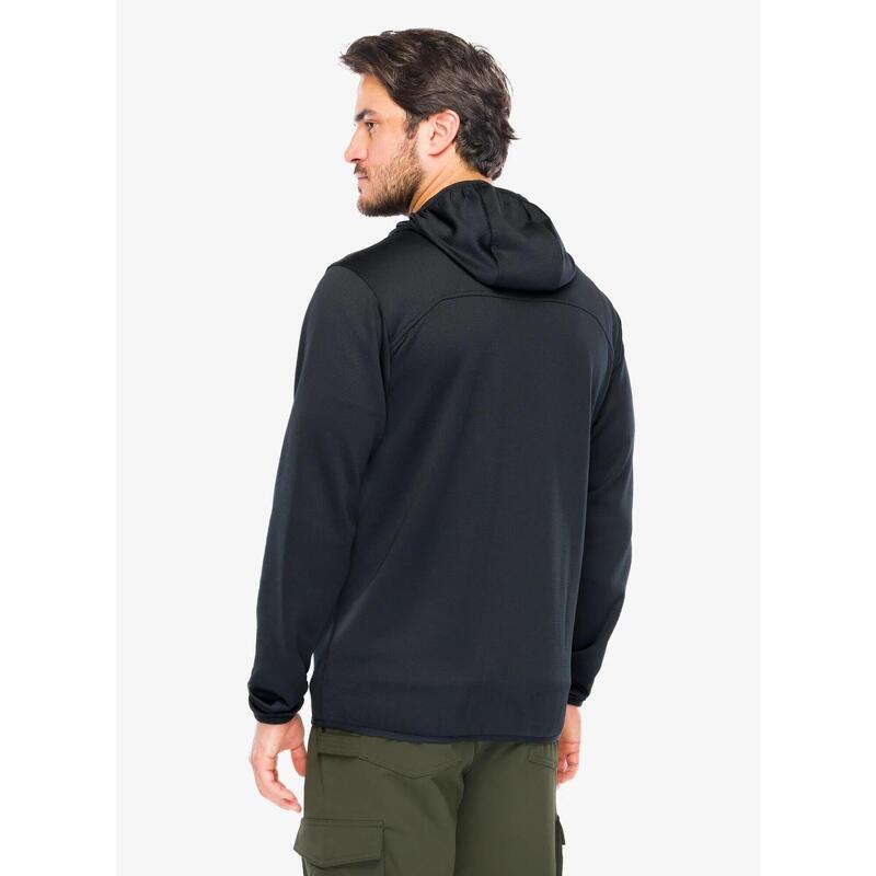 Bluza polarowa męska Columbia Tall Heights Hooded Grid Fleece Full Zip