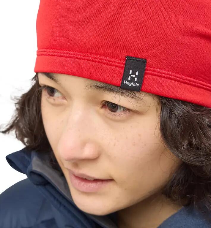 HAGLOFS Czapka zimowa Betula Beanie bright red-M/L 7/7