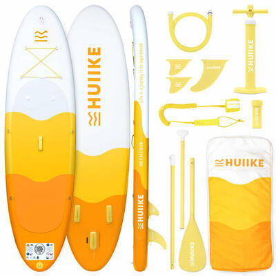Opblaasbaar supboard 10’ inclusief accessoires, tot 130 kg, groen