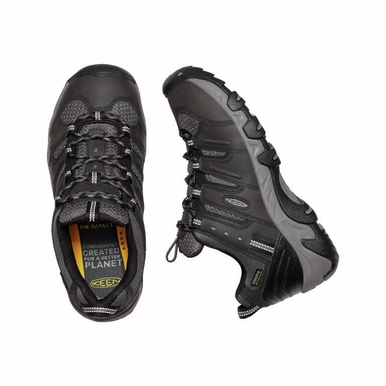 KEEN Buty trekkingowe męskie Koven WP black/drizzle-40 4/6