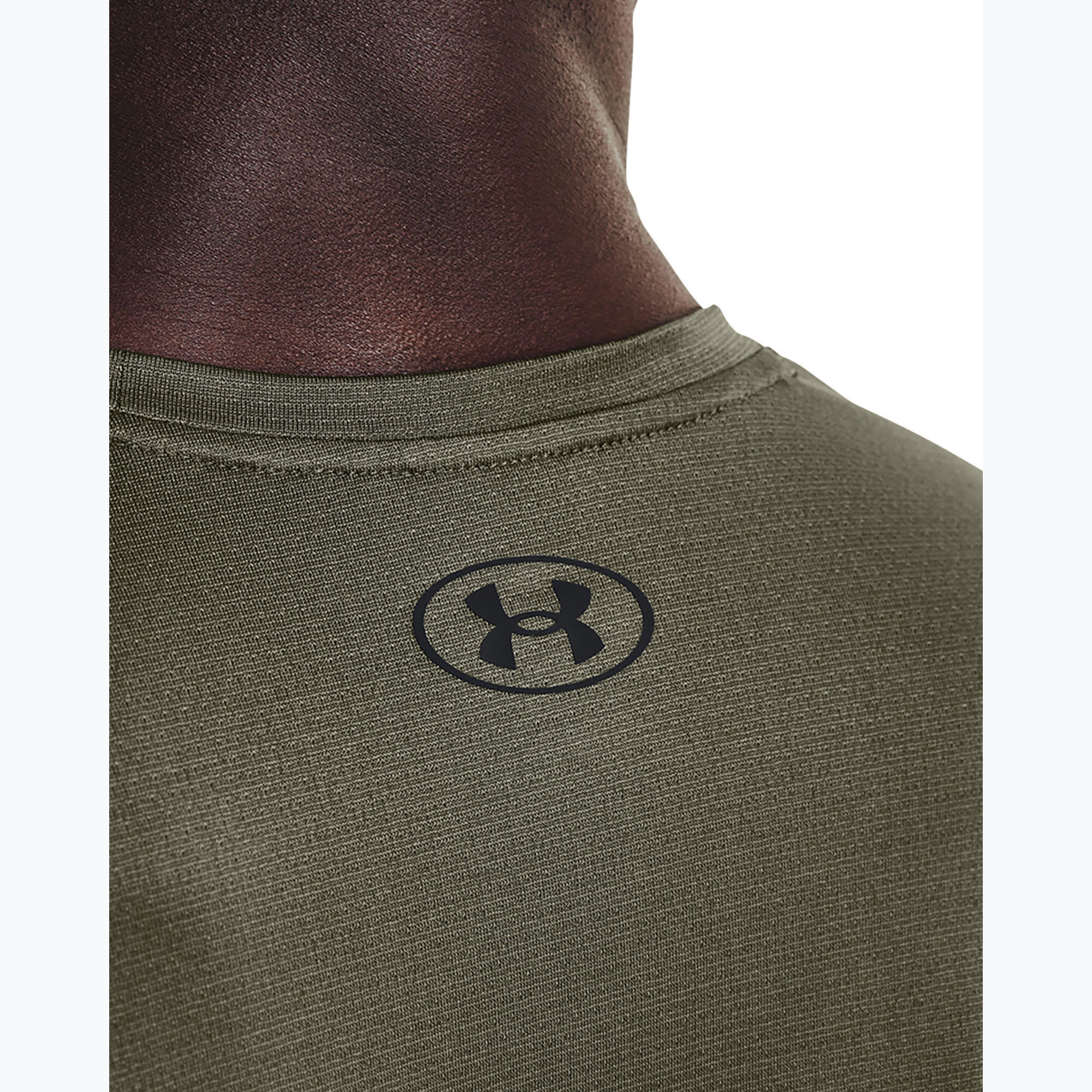 Heren trainingsshirt Under Armour Tech Vent marine van green/ultimate black 4/5