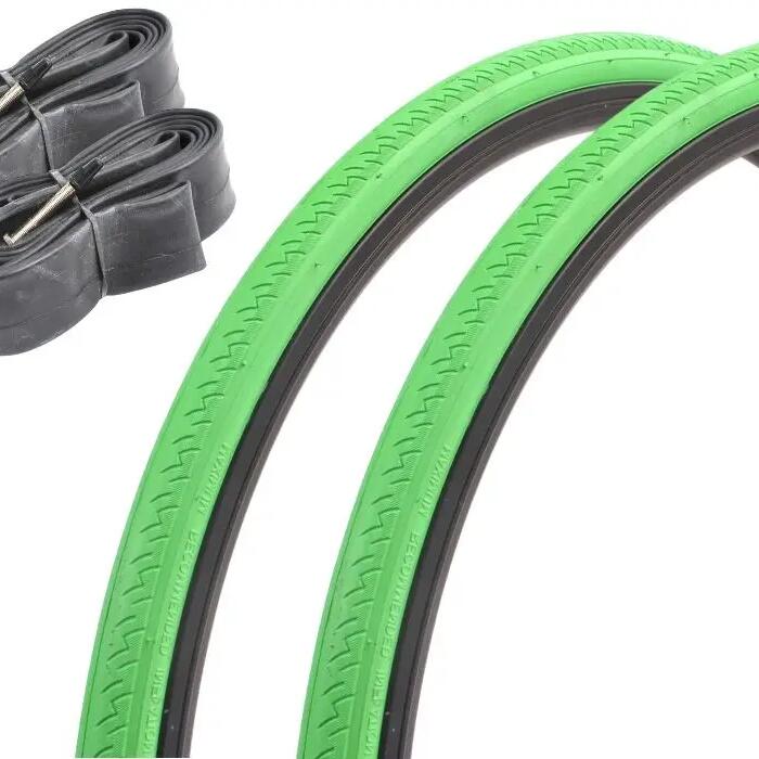 Bicycle Tyre Set KENDA Kontender 28 Inch / 700 x 26C + Inner Tube FV