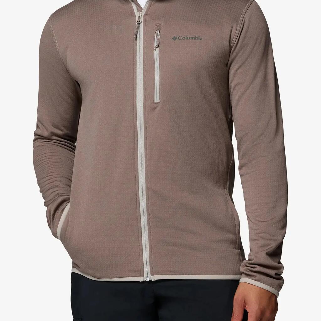 Bluza polarowa męska Columbia Essential Hike Grid Fleece Full Zip