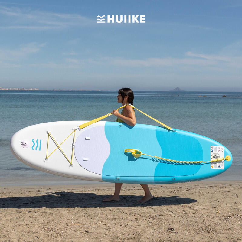 Tavola Sup Gonfiabile Adulti 10’ con Accessori Inclusi, fino a 130 kg, Blu 4/7