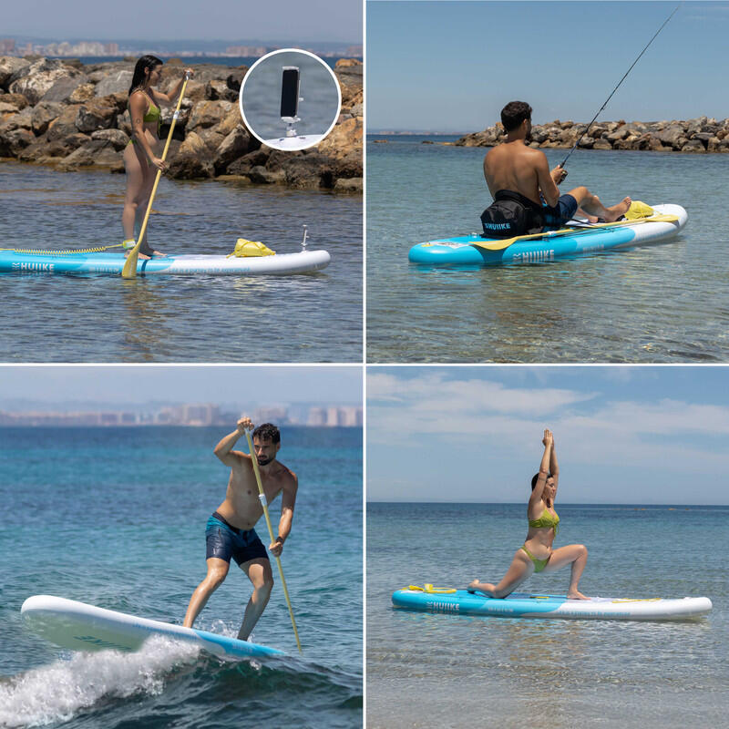 Tavola Sup Gonfiabile Adulti 10’ con Accessori Inclusi, fino a 130 kg, Blu 5/7
