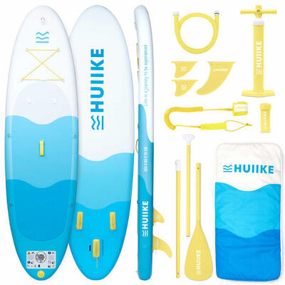Opblaasbaar supboard 10’ inclusief accessoires, tot 130 kg, groen