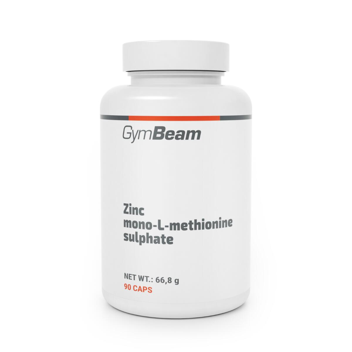GYMBEAM Zinek L-methioninsulfát 90 kapslí