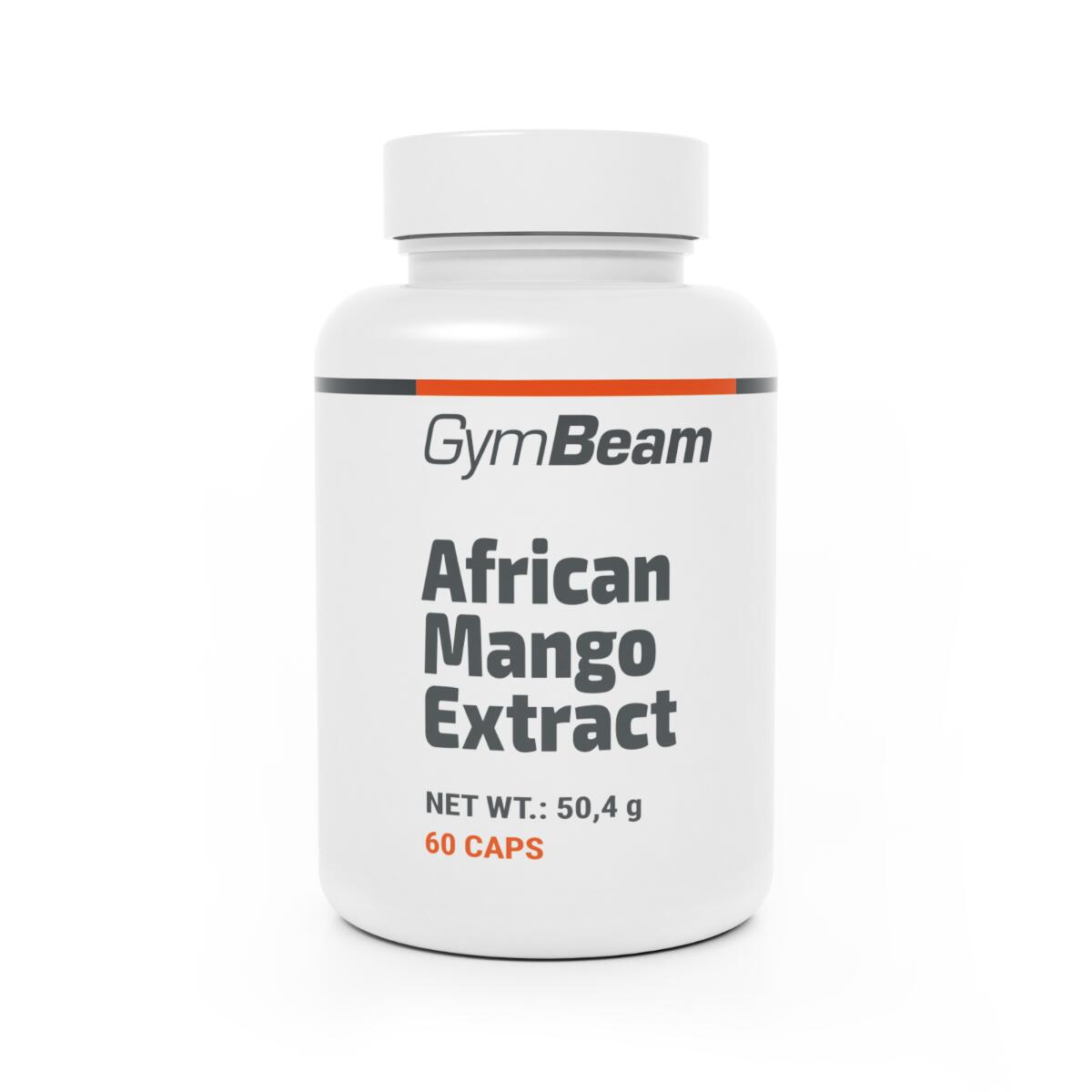 GYMBEAM Rostlinný extrakt africké mango kapsle 60 kapslí