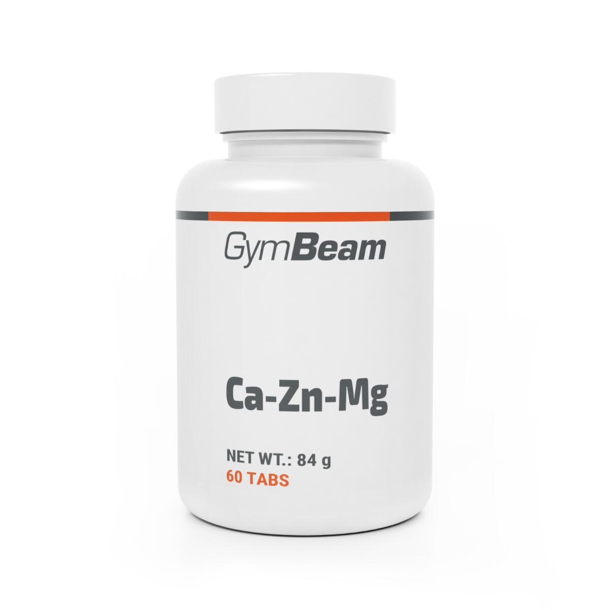 GYMBEAM Multiminerál Ca-Zn-Mg tablety veganský
