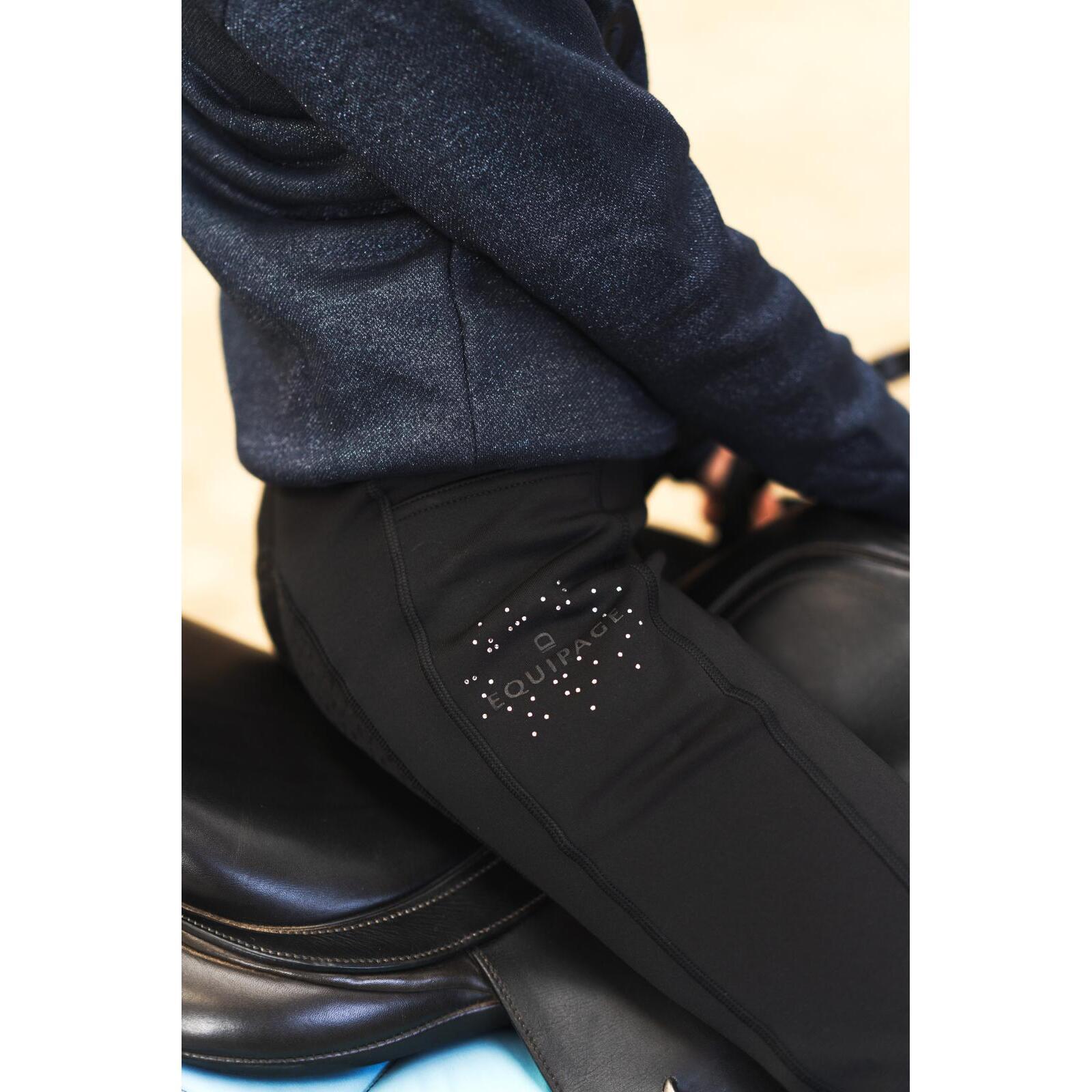 Girls' full grip riding leggings Equipage Sophia 5/5