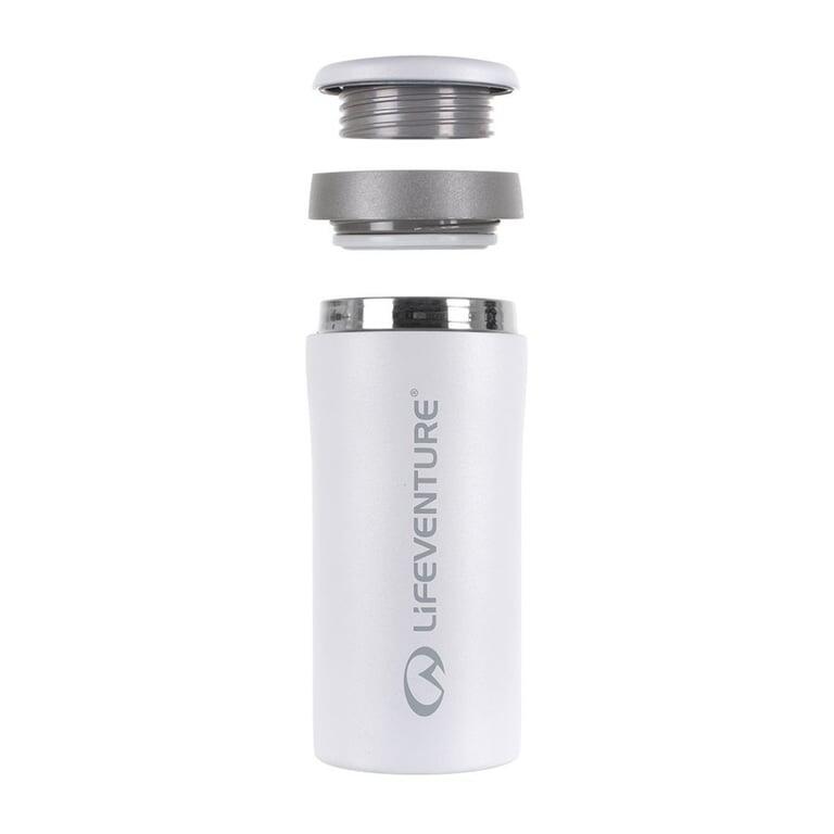 LIFEVENTURE Kubek termiczny THERMAL MUG matt light grey 3/5