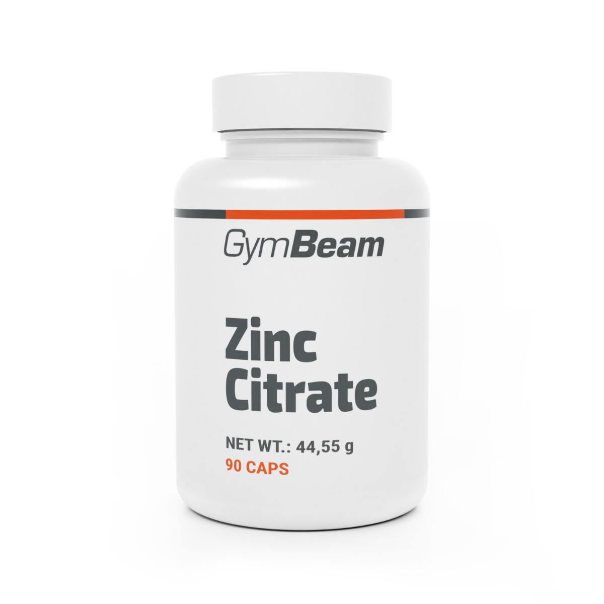 GYMBEAM Zinek citrát 90 kapslí
