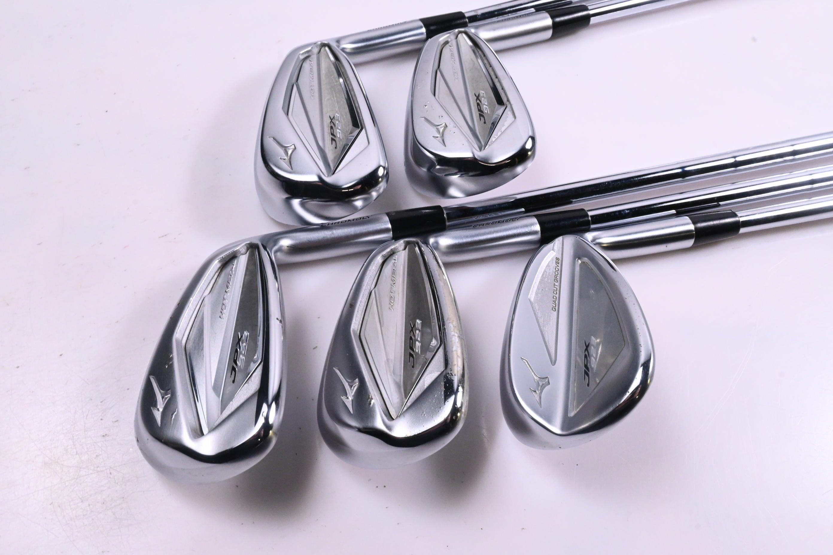 Mizuno JPX 923 Hot Metal Irons / 7-PW+SW / Stiff Flex KBS Tour