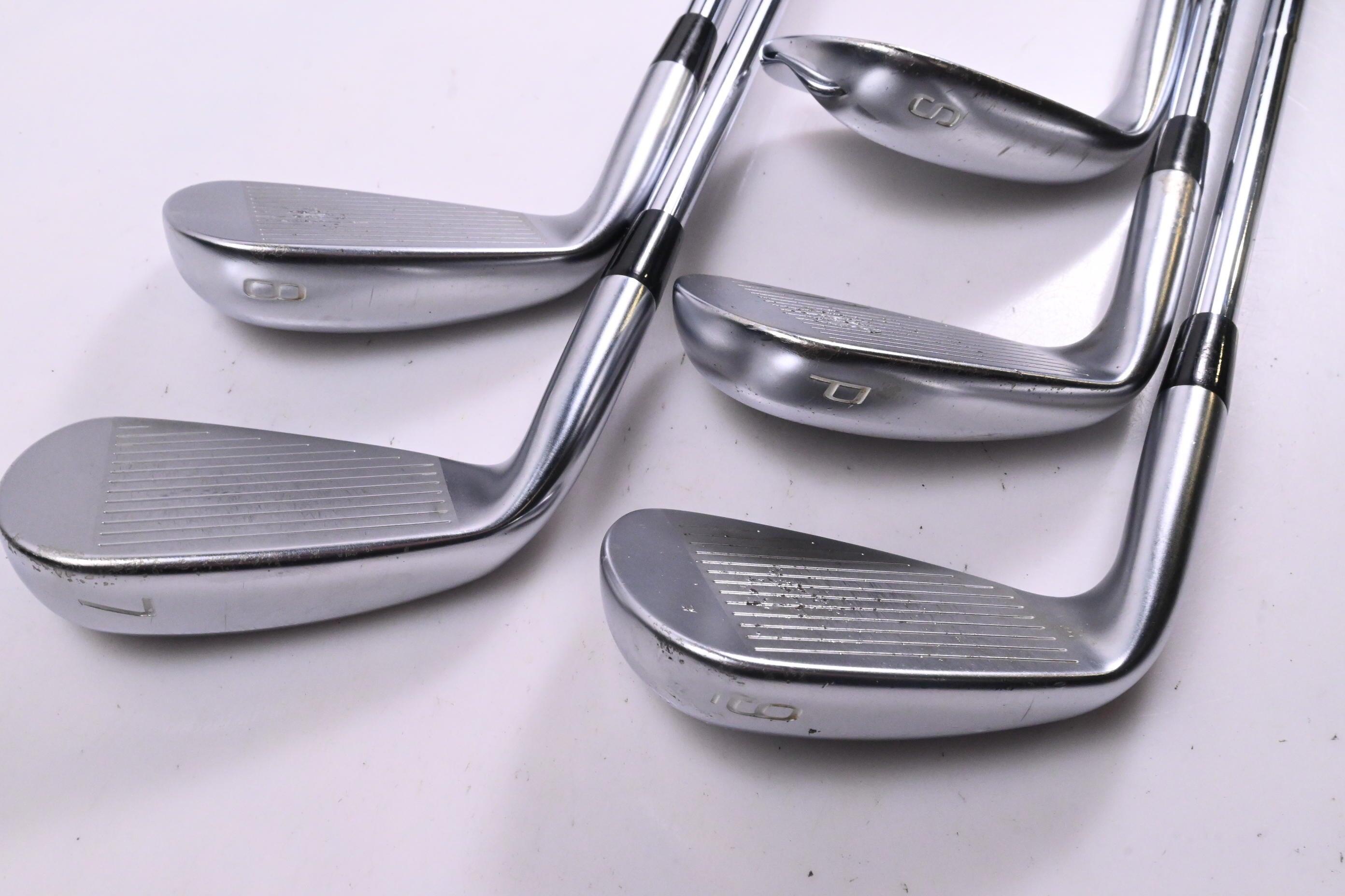‪☆ Mizuno JPX 923 Hot Metal Irons / 7-PW+SW / Stiff Flex KBS Tour