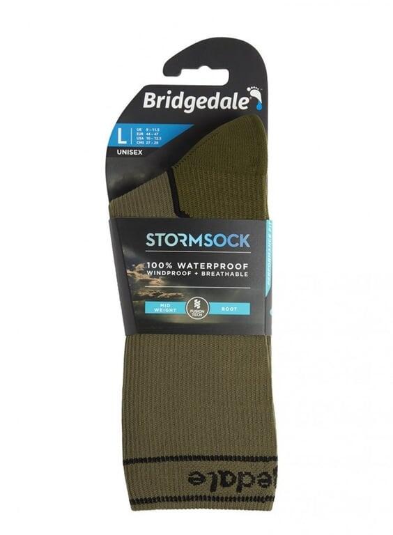 BRIDGEDALE Skarpety STORMSOCK MID BOOT-XL ( 48+)-Oliwkowy 7/7