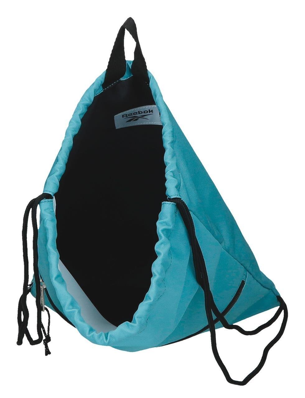Saco de ginásio Reebok Boston Turquesa 3/5