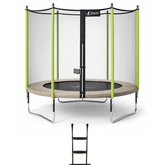 Trampoline Ø250 cm + échelle - JUMPI 250 - Garantie 5ans