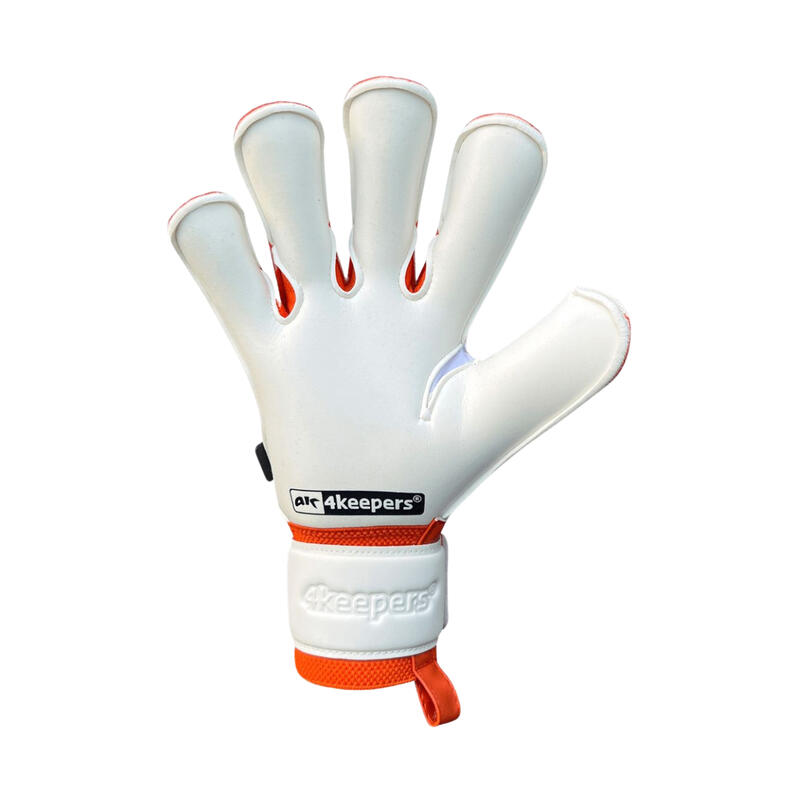 Mănuși portar 4KEEPERS Champ Training VII RF2G alb-portocaliu