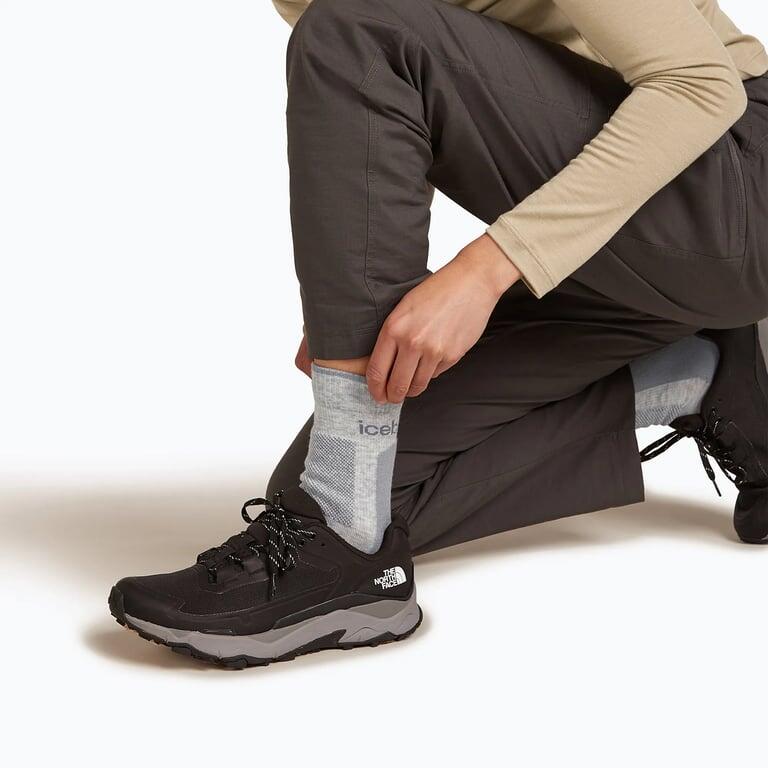 ICEBREAKER Skarpety damskie Merino Hike+ Medium Crew Blizzard hthr/alloy r.35-37 5/5