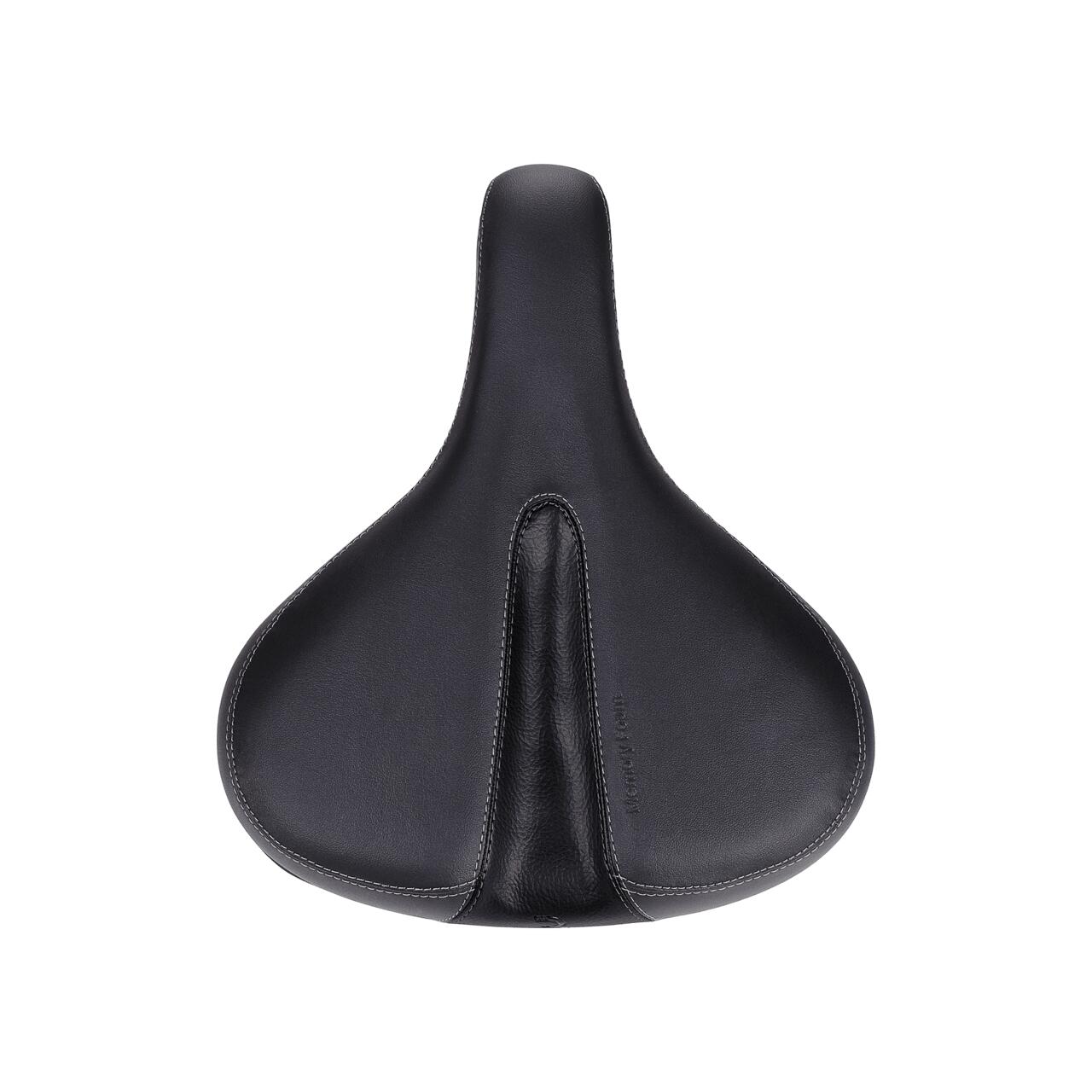 Fahrradsattel Fahrradsitz Unisex SoftShape Upright 220 x 265mm Schwarz 3/4