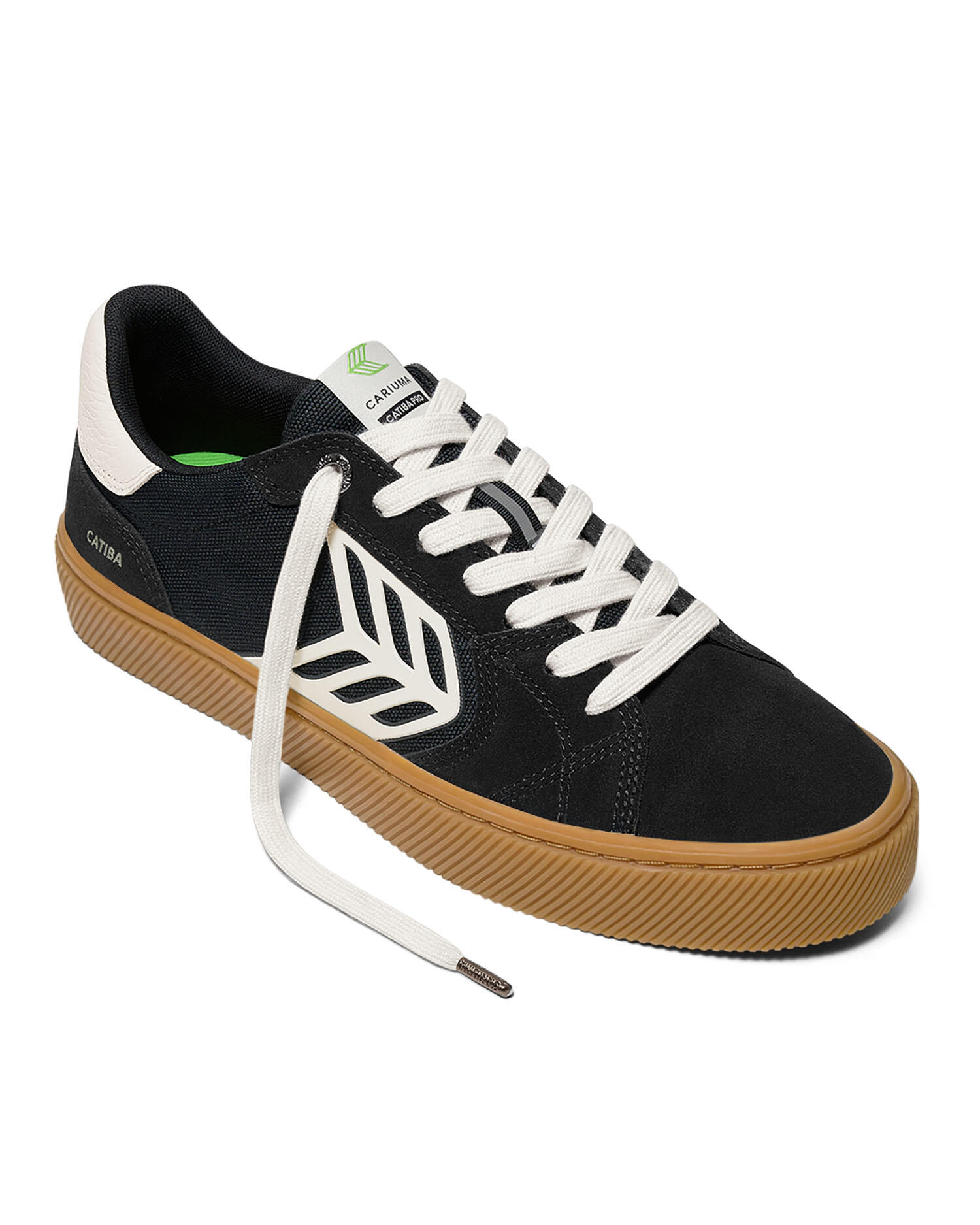 Buty męskie Cariuma CATIBA PRO 2.0 GUM BLACK SUEDE AND CORDURA IVORY 2/5