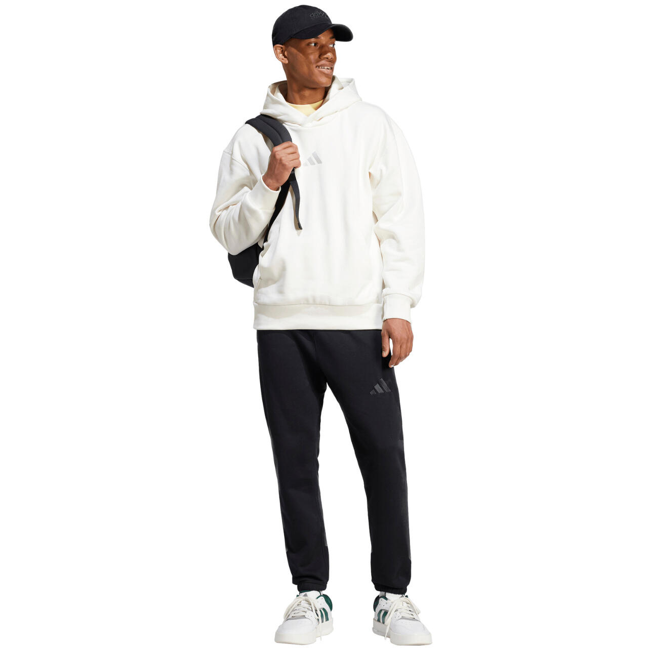 Felpa con cappuccio ADIDAS All Szn Fleece Uomo - 70% cotone, 30% poliestere 7/7