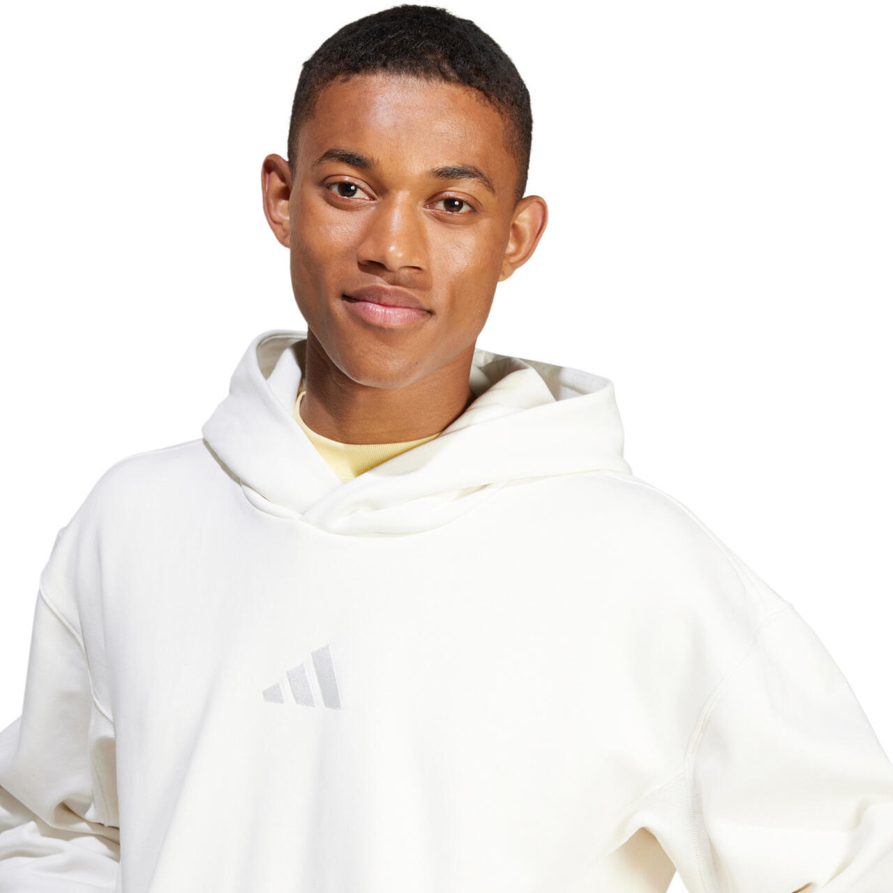 Felpa con cappuccio ADIDAS All Szn Fleece Uomo - 70% cotone, 30% poliestere 5/7