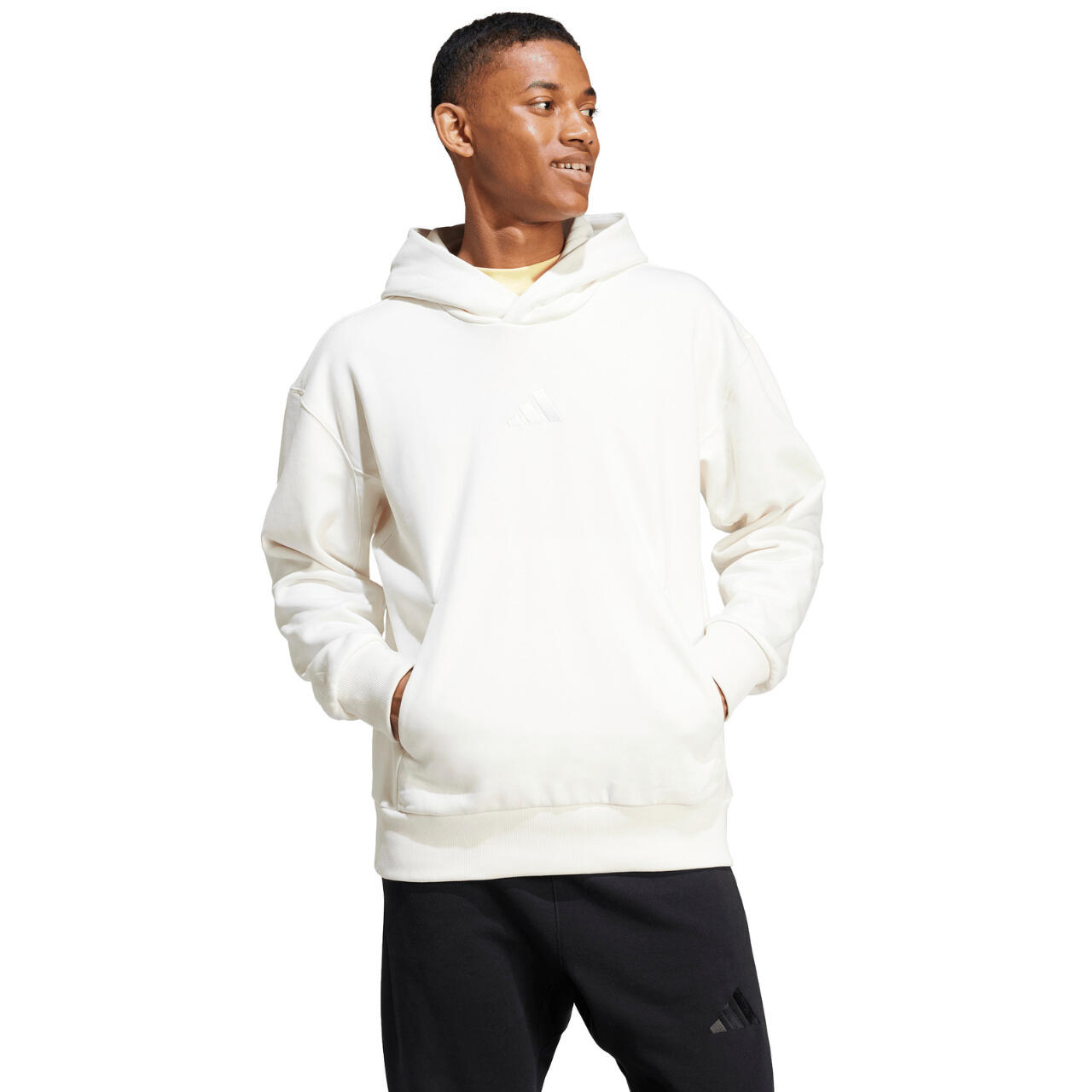 Felpa con cappuccio ADIDAS All Szn Fleece Uomo - 70% cotone, 30% poliestere 4/7