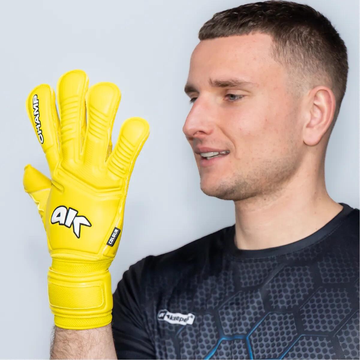 Rękawice bramkarskie dla dorosłych 4keepers CHAMP COLOUR YELLOW VII RF2G 7/7