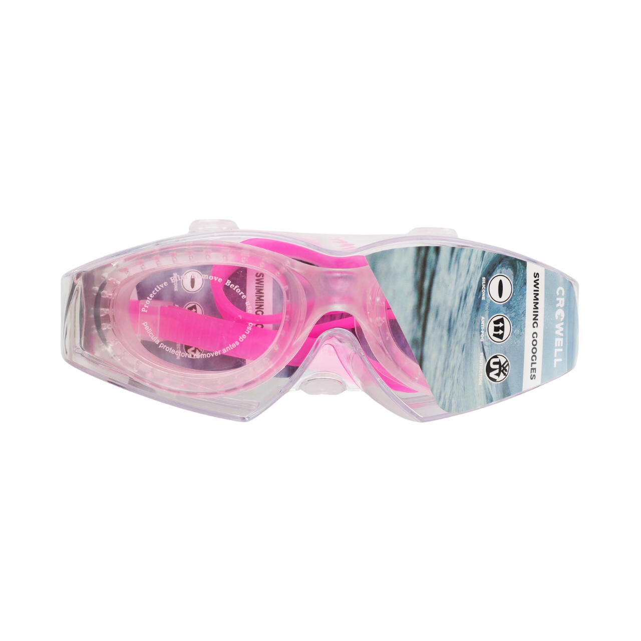 CROWELL 2779 Eos Schwimmbrille - Erwachsene, Polycarbonatgläser mit Antibeschlag 3/3