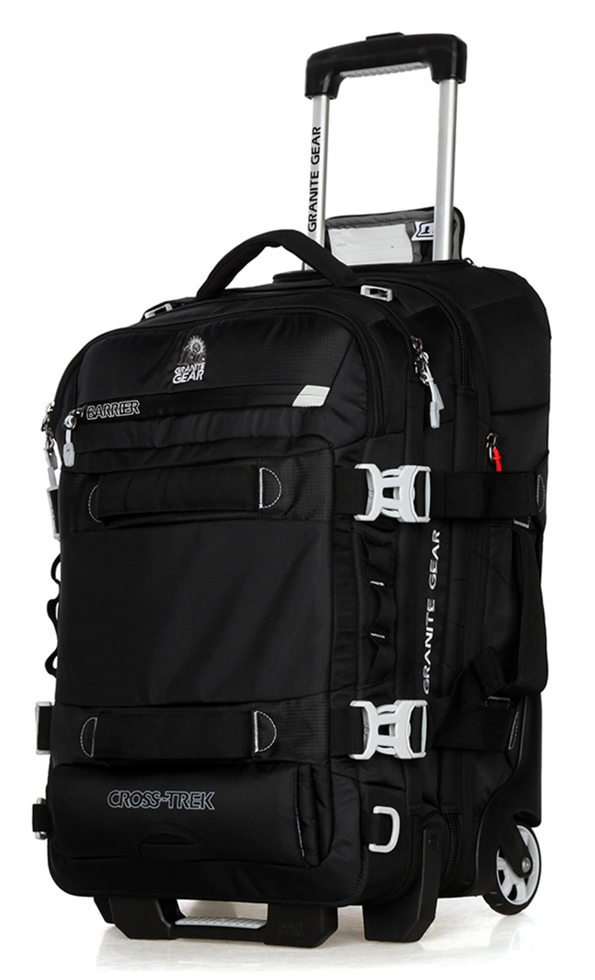 Granite Gear Wheeled Duffel Weekender Gym Travel Bag Black