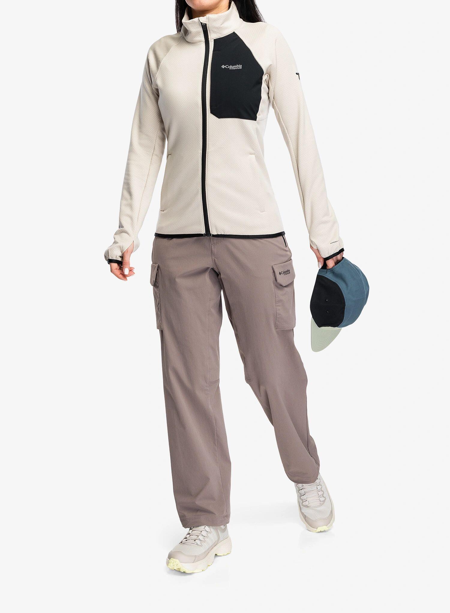 Bluza polarowa damska Columbia Triple Canyon Grid Fleece Full Zip 3/7