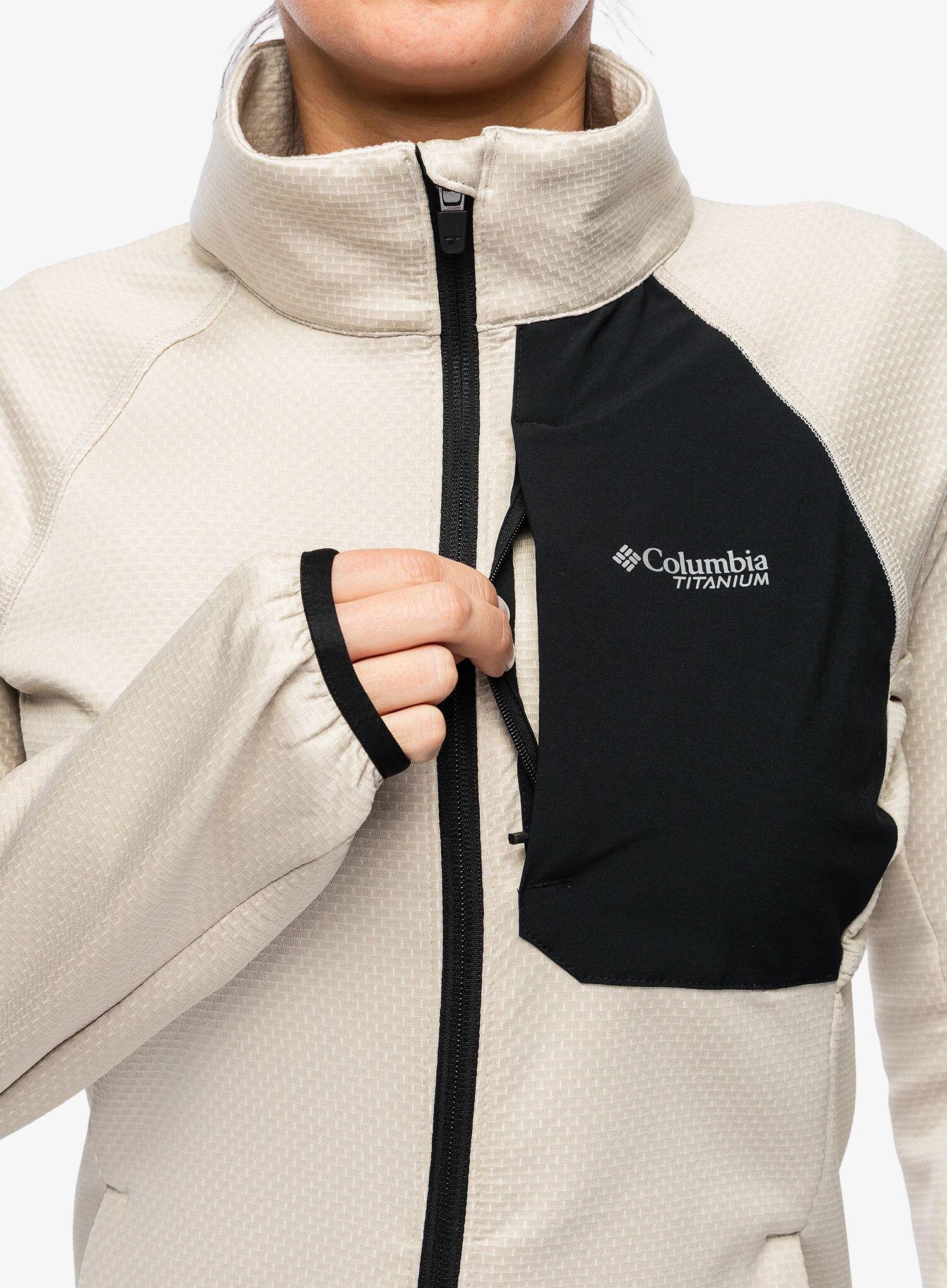 Bluza polarowa damska Columbia Triple Canyon Grid Fleece Full Zip 6/7
