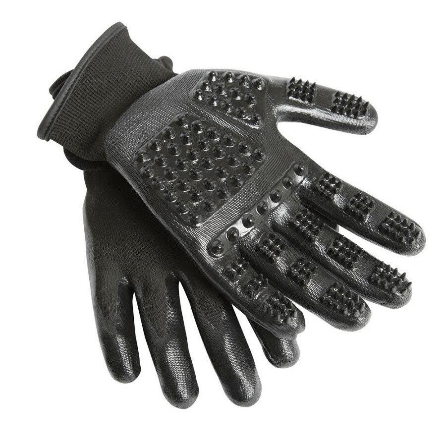 Lemieux Handson Grooming Handschoen ; M Black  - 1/3