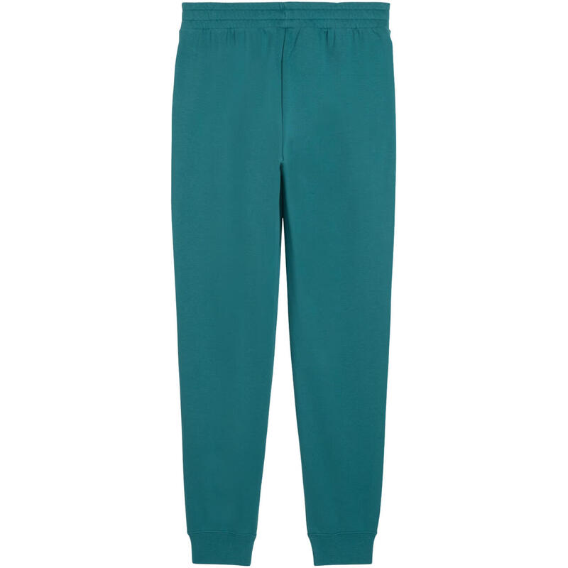 Pantaloni bărbați PUMA Essentials, talie elastică cu șnur, verdetwo
