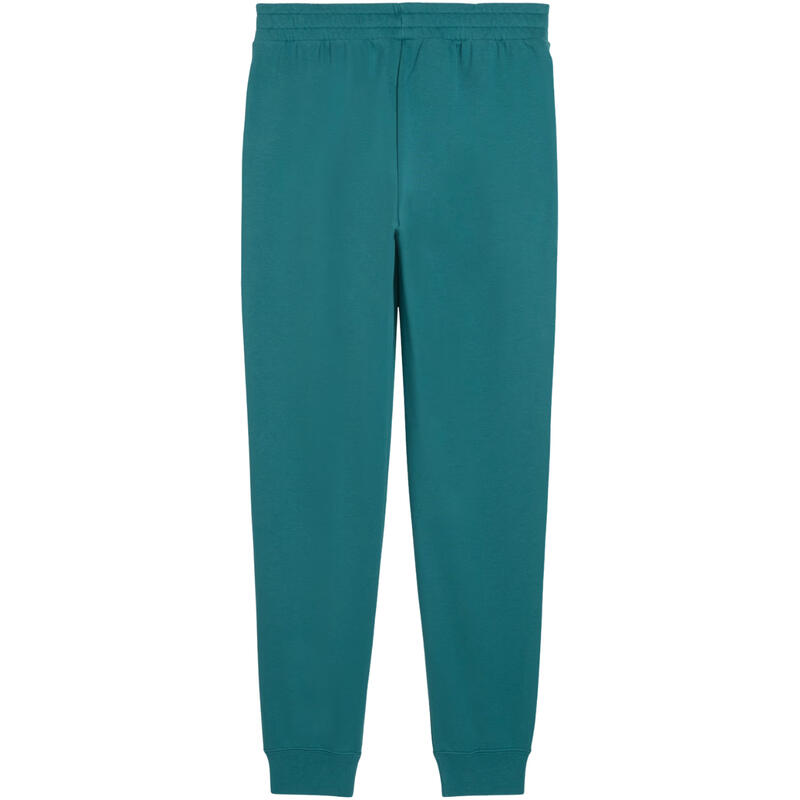 Pantaloni bărbați PUMA Essentials, talie elastică cu șnur, verdetwo