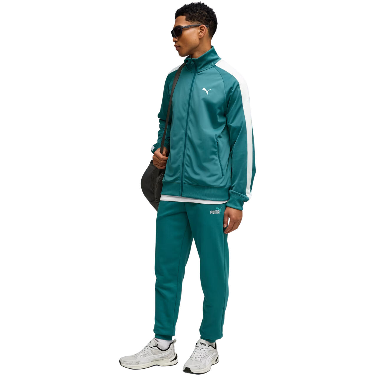 PUMA Essentials pantalon homme coton vert 5/5