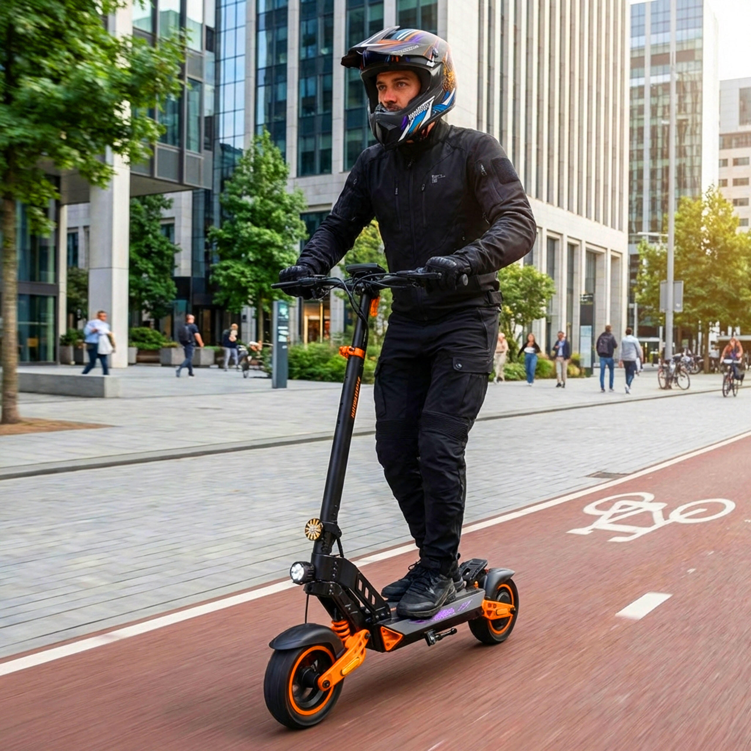 Trottinette électrique Kamikaze K1 1000W 60 km 48V 15Ah IPX5 + clé 7/7