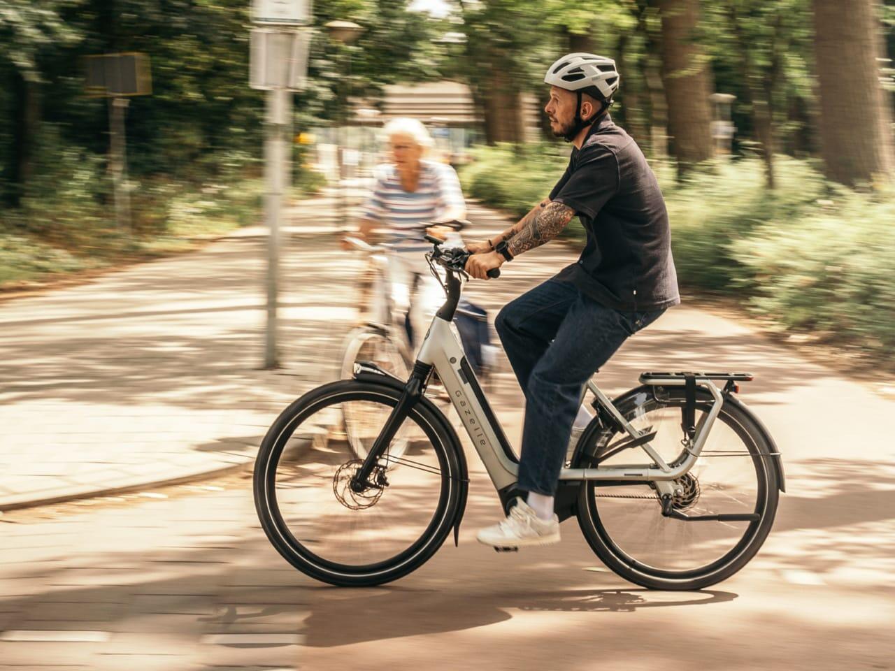 Fahrradhelm Unisex E-Bike & MTB MIPS Fidlock Magnetverschluss Mattes Grauweiß 5/7