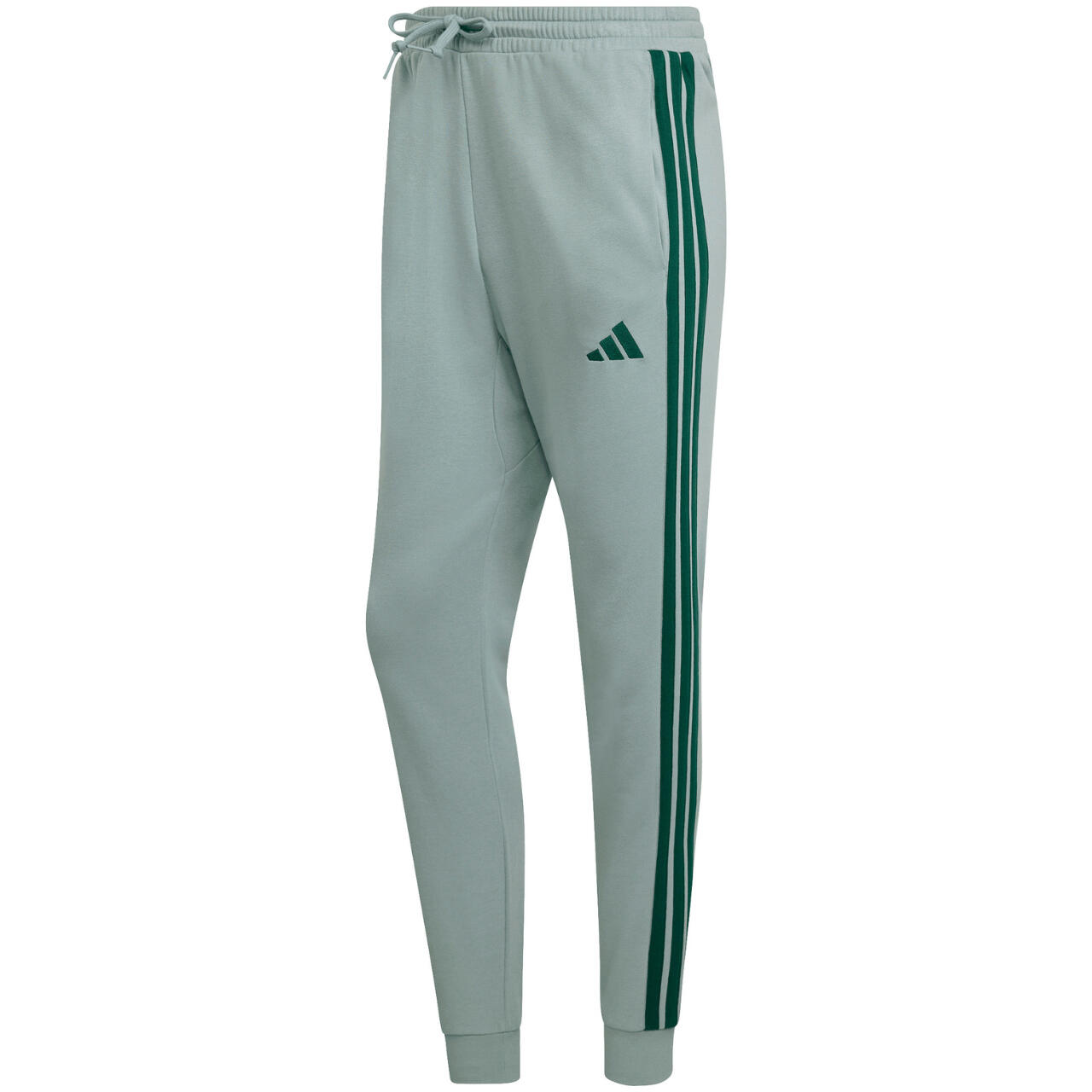 Pantalon homme adidas Essentials 3-Stripes Fleece menthe 2/6