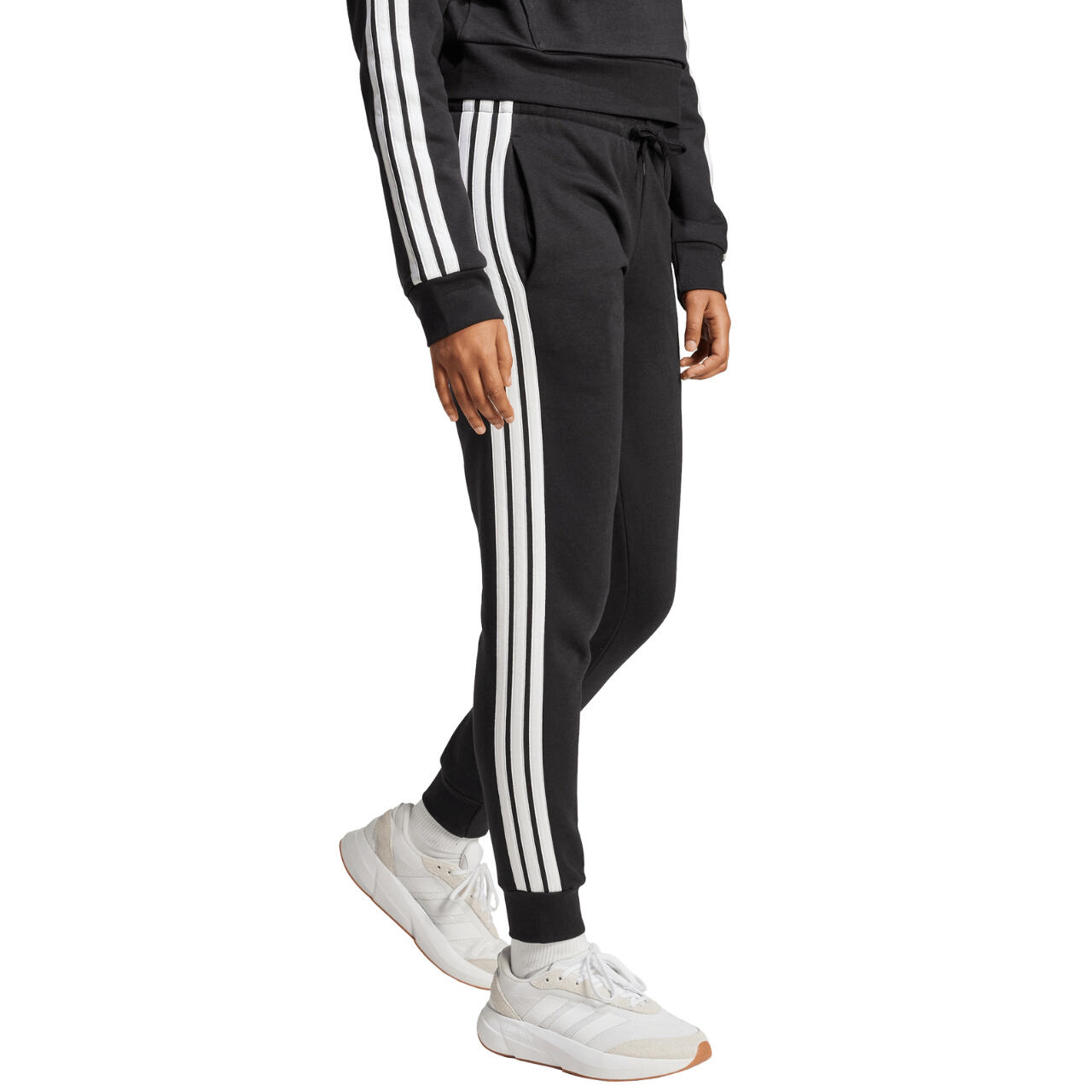 adidas Essentials 3-Stripes Fleece Slim donna 4/6