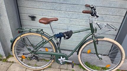 Tussen Particulieren - Stadsfiets met achter en voorkant drager