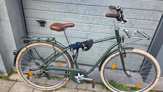 Tussen Particulieren - Stadsfiets met achter en voorkant drager