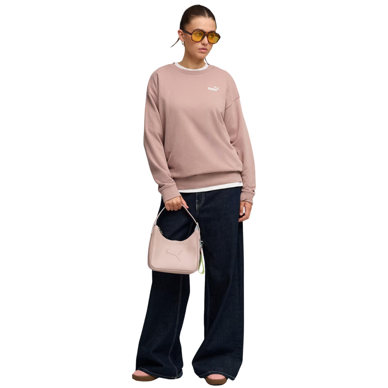 PUMA ESS Small No.11 Logo Relaxed Crew femme 684975 88 5/5