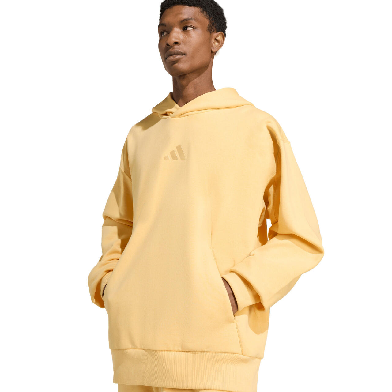 Sweat à capuche ADIDAS All Szn Fleece homme - 70% coton, 30% polyester 4/6